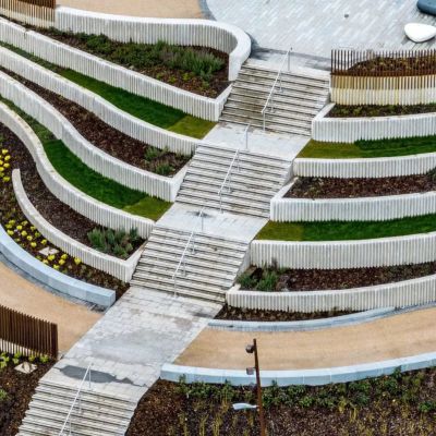 12 slope stairs M8 Footbridge