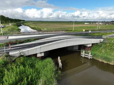 Project Herinrichting N243: Drie 3D-geprinte fietsbruggen in Noord-Holland