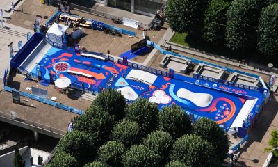 Saint-Gobain Weber Beamix produces 3D printed concrete skate elements for international sports event in Paris