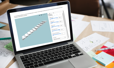 Online slopestairs configurator for personalized staircase design