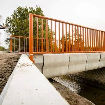 3D-geprinte fietsbrug, Gemert